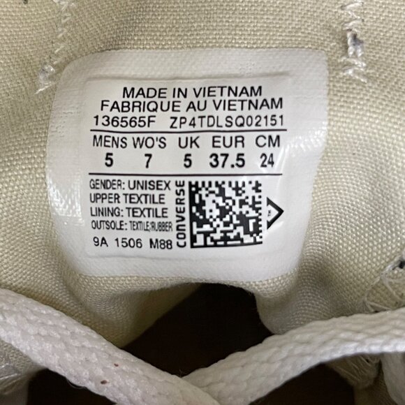 Converse Chuck Taylor All Star Low Top Sneakers Mint Green Womens 5 / Mens 7 - Picture 15 of 15